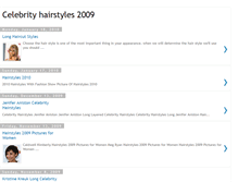 Tablet Screenshot of celebrityhairstyles2009.blogspot.com