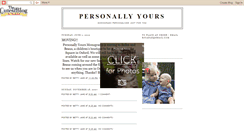 Desktop Screenshot of personallyyoursmonograms.blogspot.com