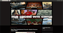 Desktop Screenshot of casinoredd.blogspot.com