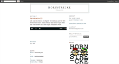 Desktop Screenshot of hornstrecke.blogspot.com