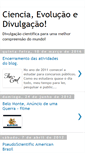 Mobile Screenshot of cienciaeevolucao.blogspot.com