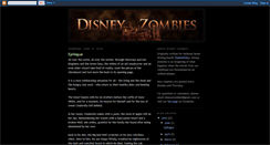 Desktop Screenshot of disneyzombies.blogspot.com