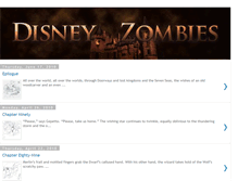 Tablet Screenshot of disneyzombies.blogspot.com