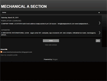 Tablet Screenshot of mechanicalasection.blogspot.com