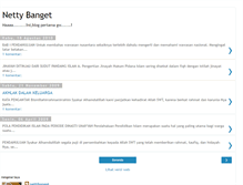 Tablet Screenshot of nettihariani.blogspot.com