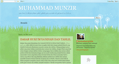 Desktop Screenshot of mmunzir.blogspot.com