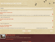 Tablet Screenshot of mmunzir.blogspot.com