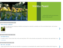 Tablet Screenshot of limbupaani.blogspot.com