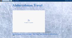 Desktop Screenshot of abdurrahmantravel.blogspot.com