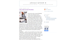 Desktop Screenshot of anjaliqueenb.blogspot.com