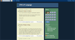 Desktop Screenshot of cphsaplanguage.blogspot.com