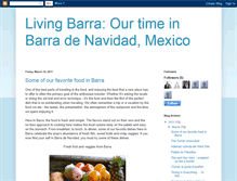 Tablet Screenshot of livingbarra.blogspot.com