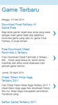 Mobile Screenshot of game-terbarunews.blogspot.com