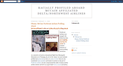 Desktop Screenshot of northwest-delta-air-racial-profiling.blogspot.com