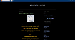 Desktop Screenshot of momentos-meus.blogspot.com