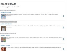 Tablet Screenshot of dolcecreare.blogspot.com