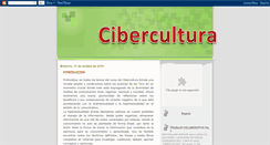 Desktop Screenshot of cibercultura-17.blogspot.com
