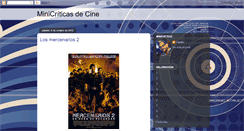 Desktop Screenshot of minicriticas.blogspot.com