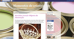 Desktop Screenshot of momentoscriativos.blogspot.com