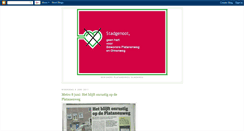 Desktop Screenshot of bewonersplatanenweg.blogspot.com