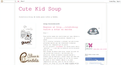 Desktop Screenshot of cutekidsoup.blogspot.com