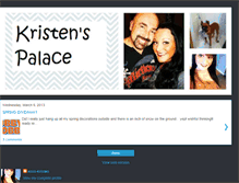 Tablet Screenshot of kristenann11.blogspot.com