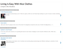 Tablet Screenshot of livingiseasywithniceclothes.blogspot.com