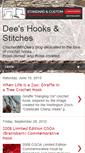 Mobile Screenshot of hooksnstitches.blogspot.com