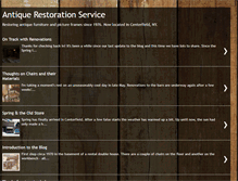 Tablet Screenshot of antiquerestorationservice.blogspot.com