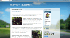 Desktop Screenshot of crcyouthdurban.blogspot.com