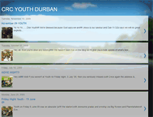 Tablet Screenshot of crcyouthdurban.blogspot.com