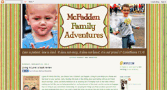 Desktop Screenshot of mcfaddenfamilyadventures.blogspot.com