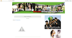 Desktop Screenshot of environmentalscholarships.blogspot.com