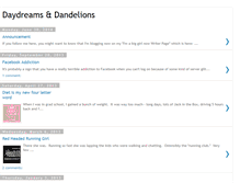 Tablet Screenshot of daydreamsdandelions.blogspot.com