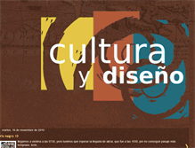 Tablet Screenshot of culturaydiseno.blogspot.com