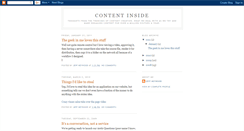 Desktop Screenshot of contentinside.blogspot.com