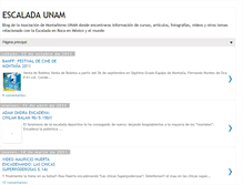 Tablet Screenshot of escaladaunam.blogspot.com