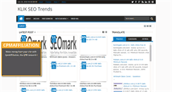 Desktop Screenshot of klikseotrends.blogspot.com