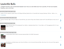 Tablet Screenshot of louisvillebulls.blogspot.com