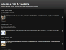 Tablet Screenshot of indonesiatriptourisme.blogspot.com