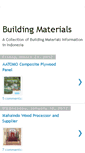 Mobile Screenshot of building-materials-collection.blogspot.com
