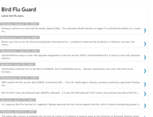 Tablet Screenshot of birdfluguard.blogspot.com