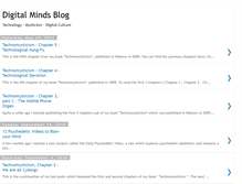 Tablet Screenshot of digitalmindsblog.blogspot.com