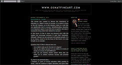 Desktop Screenshot of osnatfineart.blogspot.com