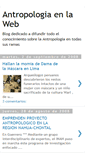 Mobile Screenshot of antropologiaenlaweb.blogspot.com