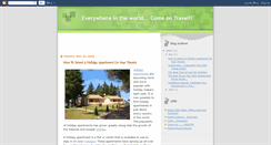 Desktop Screenshot of every-travel.blogspot.com