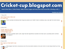 Tablet Screenshot of cricket-cup.blogspot.com