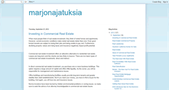 Desktop Screenshot of marjonajatuksia.blogspot.com