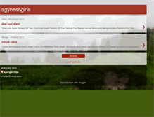 Tablet Screenshot of agynessgirls.blogspot.com