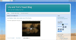 Desktop Screenshot of lilyandtimtravels.blogspot.com